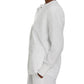 Women's 4-Pocket Crew Neck Warm-Up Jacket - 7525 - White
