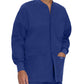 Men's 5-Pocket Crew Neck Warm-Up Jacket - 7551 - Galaxy Blue