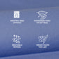 Men's 5-Pocket Crew Neck Warm-Up Jacket - 7551 - Caribbean Blue