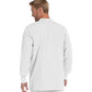 Men's 5-Pocket Crew Neck Warm-Up Jacket - 7551 - White Twill