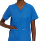 Women's 4-Pocket Durable V-Neck Top - 8219 - Royal Blue