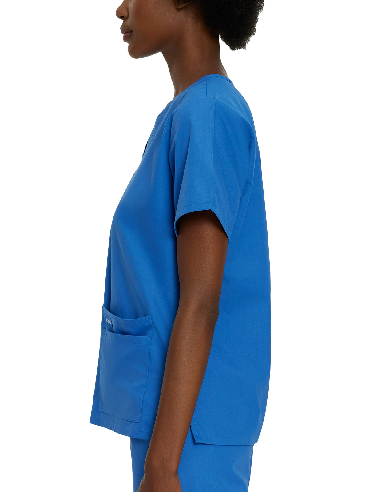 Women's 4-Pocket Durable V-Neck Top - 8219 - Royal Blue