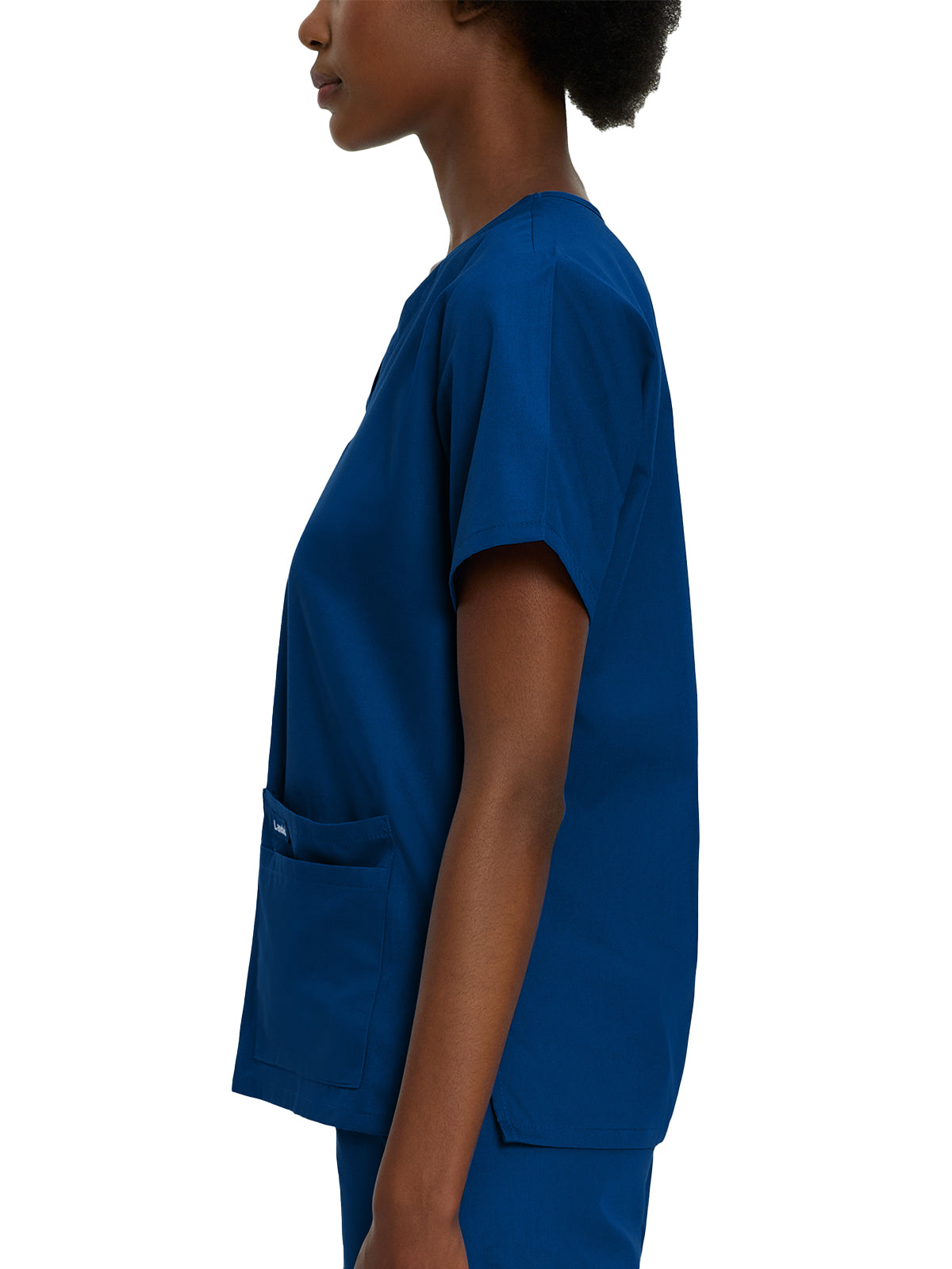 Women's 4-Pocket Durable V-Neck Top - 8219 - Navy