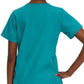 Women's 4-Pocket Durable V-Neck Top - 8219 - Teal