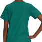 Women's 4-Pocket Durable V-Neck Top - 8219 - Hunter Green