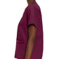 Women's 4-Pocket Durable V-Neck Top - 8219 - Wine