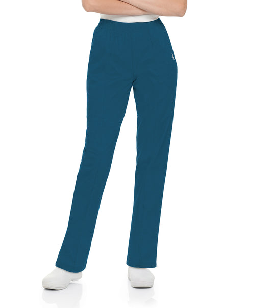 Women's 2-Pocket Tapered-Leg Pant - 8320 - Caribbean Blue