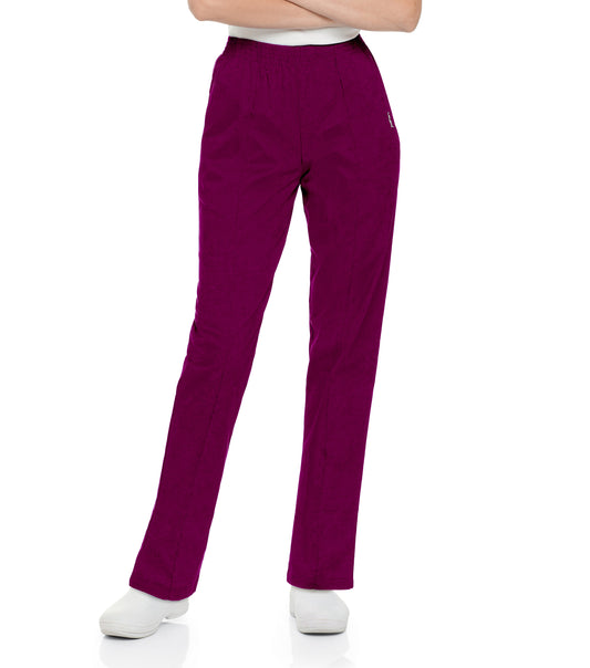 Women's 2-Pocket Tapered-Leg Pant - 8320 - Wine