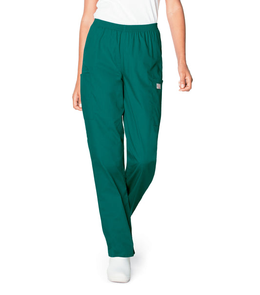 Women's 3-Pocket High-Rise Triple-Elastic Waist Pant - 83221 - Hunter