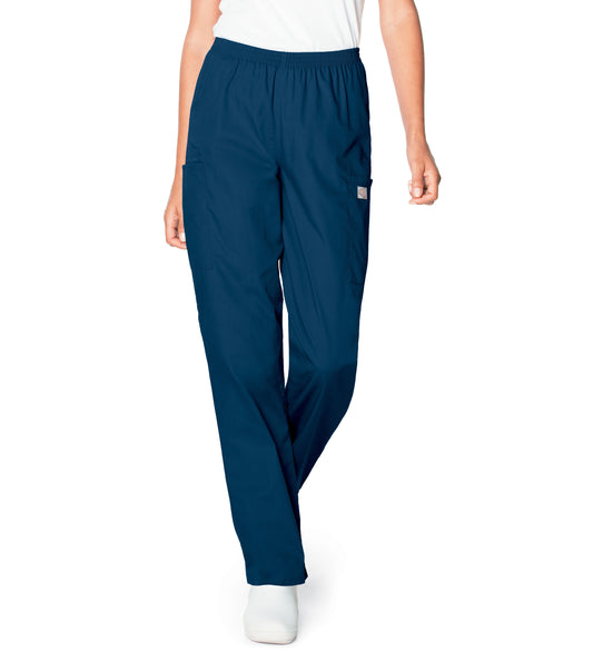 Women's 3-Pocket High-Rise Triple-Elastic Waist Pant - 83221 - Navy