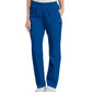 Women's 2-Pocket High-Rise Elastic Waist Straight Leg Pant - 8327 - Galaxy Blue
