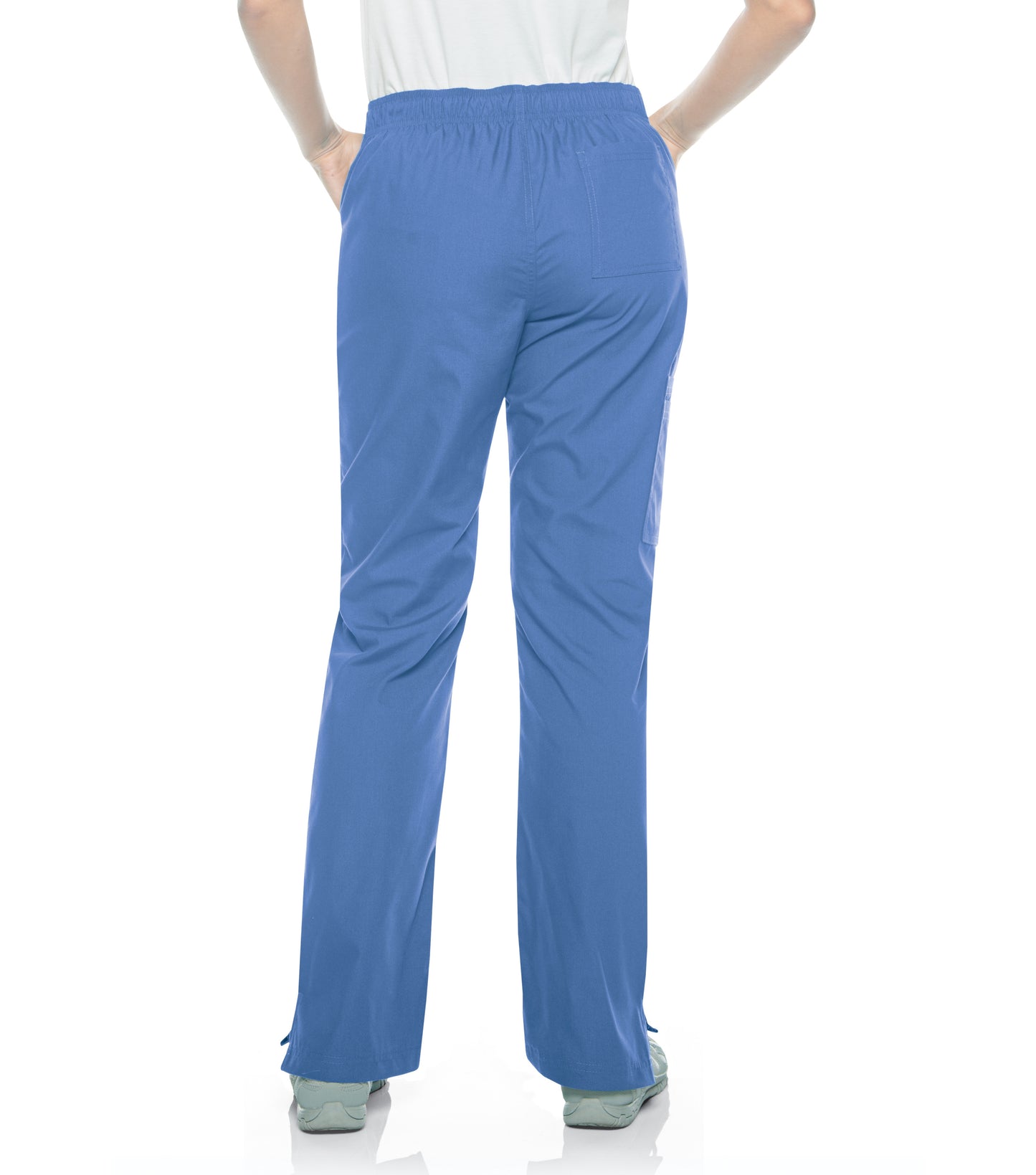 Women's 7-Pocket Straight Leg Cargo Pant - 8380 - Ceil Blue