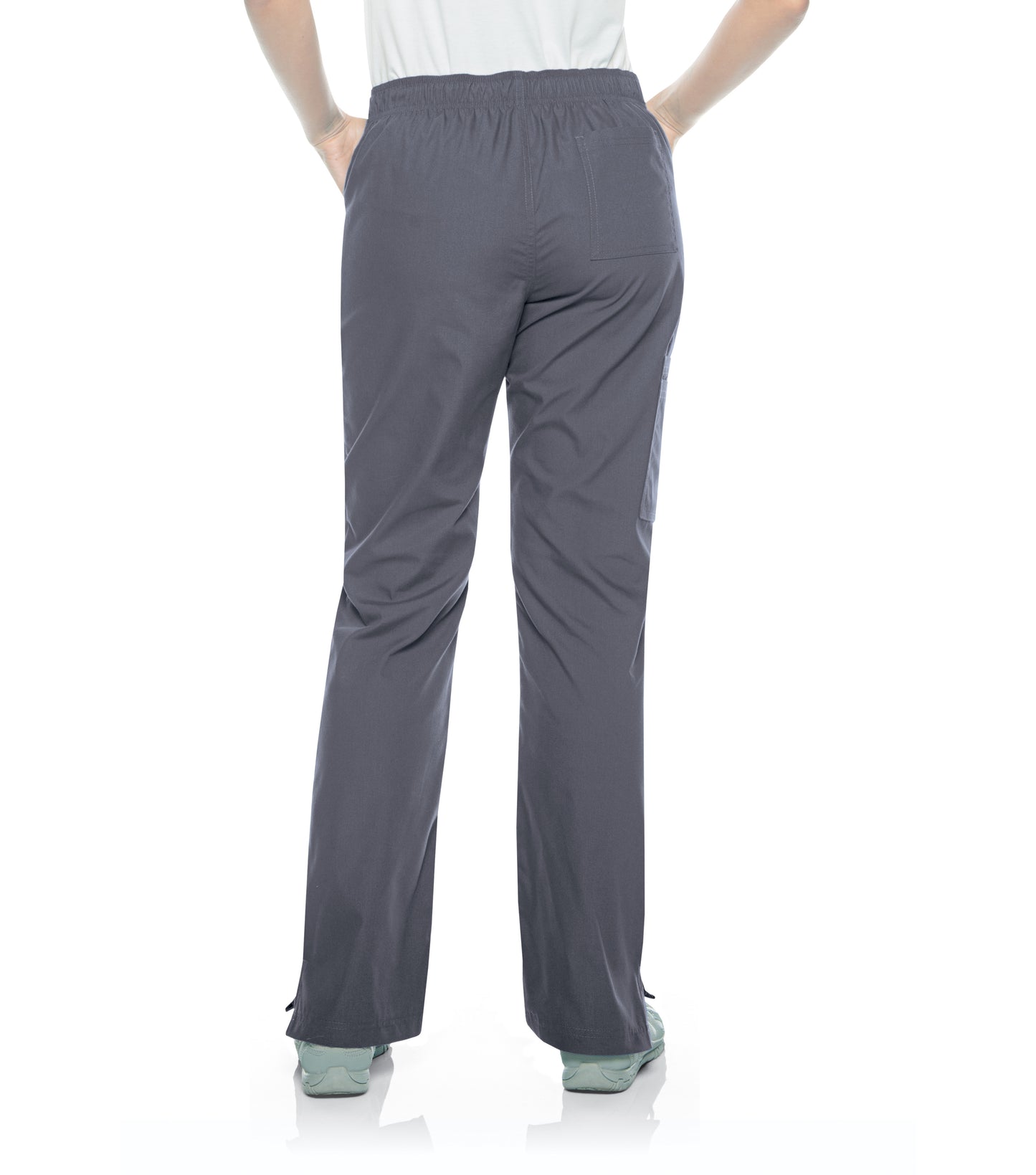 Women's 7-Pocket Straight Leg Cargo Pant - 8380 - Steel Grey