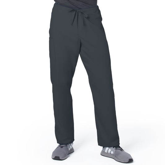 Unisex 2-Pocket High Rise Waist Straight Leg Pant - 85221 - Graphite