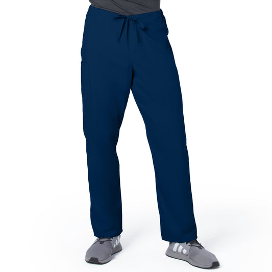 Unisex 2-Pocket High Rise Waist Straight Leg Pant - 85221 - Navy