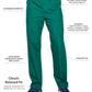 Men's 7-Pocket High-Rise Elastic Waist Cargo Pant - 8555 - Hunter Green