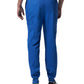 Men's 7-Pocket Mid-Rise Rib-Knit Elastic Waist Jogger Pant - LB407 - Royal