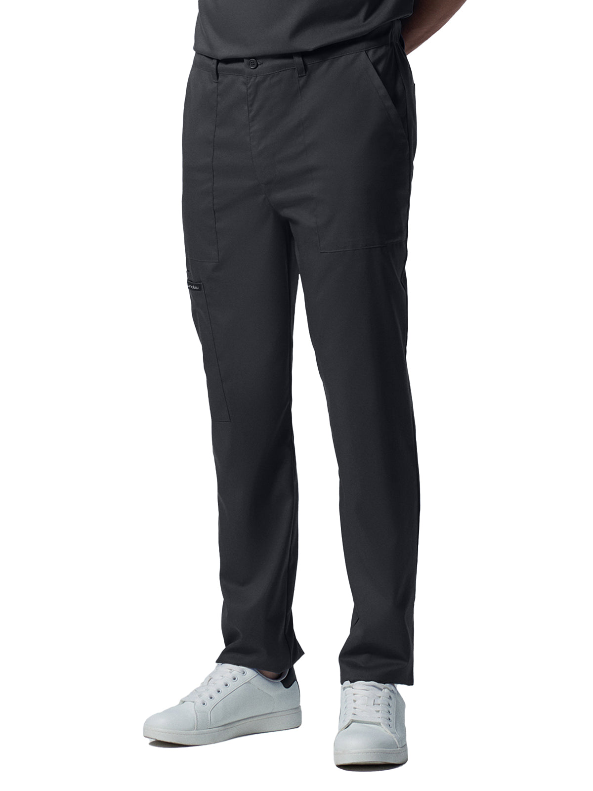 Men's 6-Pocket Zipper Fly Straight Leg Pant - LB408 - Graphite