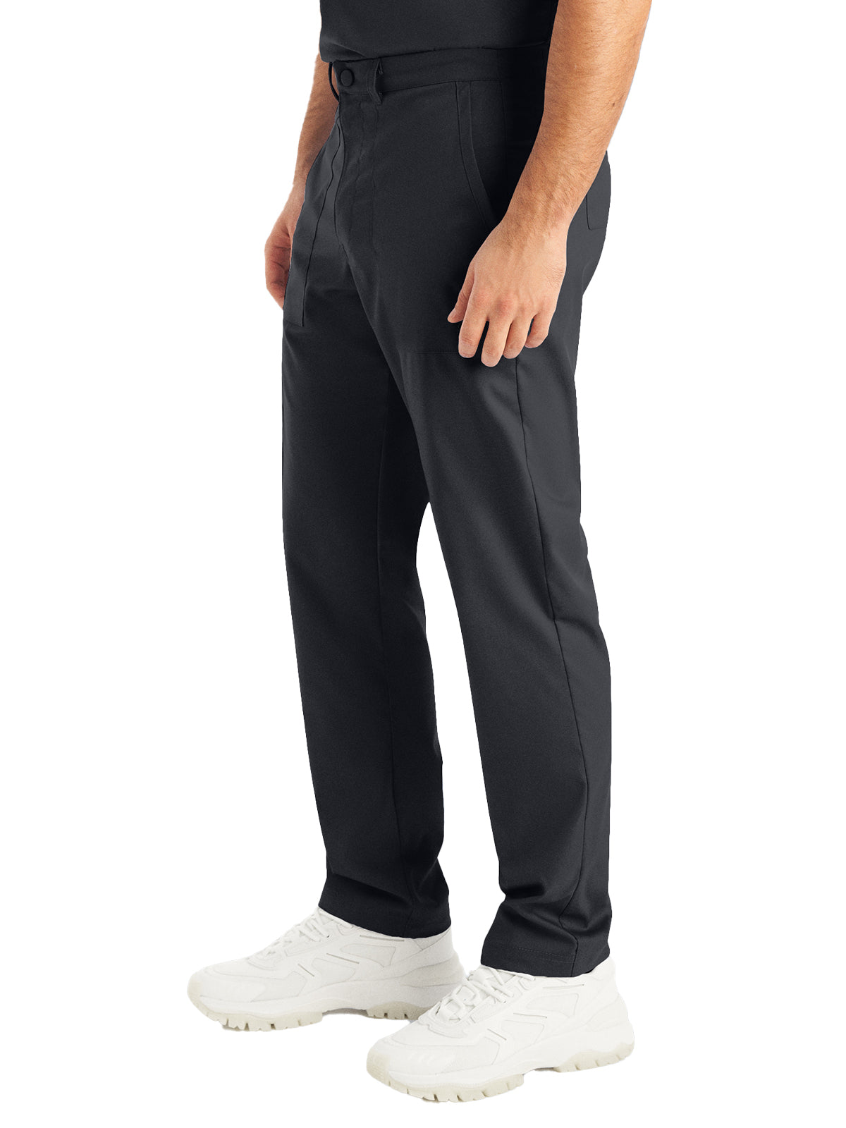 Men's 6-Pocket Zipper Fly Straight Leg Pant - LB408 - Graphite