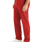 Men's 6-Pocket Zipper Fly Straight Leg Pant - LB408 - True Red