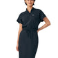 Women's Three-Pocket Dress - LD607 - Black