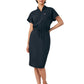 Women's Three-Pocket Dress - LD607 - Black