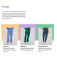 Women's Three-Pocket Dress - LD607 - Navy