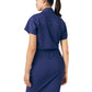Women's Three-Pocket Dress - LD607 - Navy