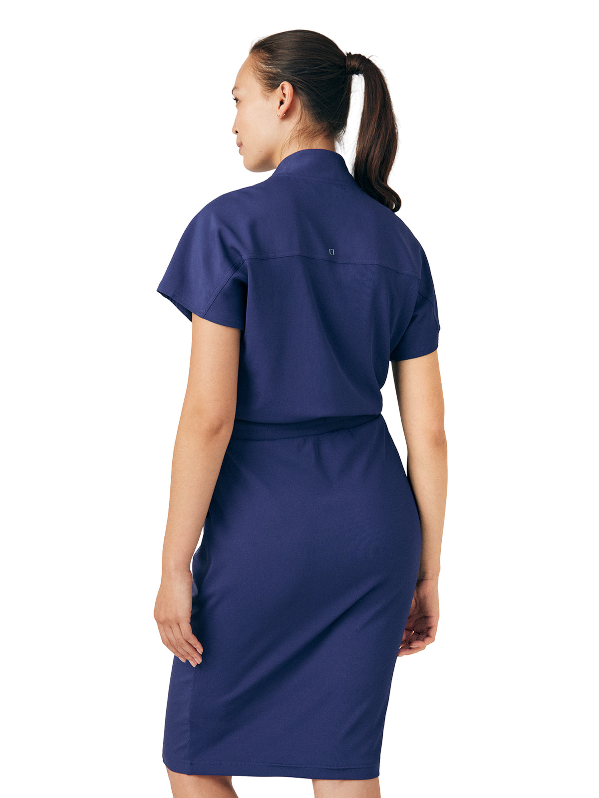 Women's Three-Pocket Dress - LD607 - Navy