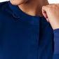 Women's Three-Pocket Scrub Jacket - LJ706 - True Navy