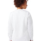 Women's Three-Pocket Scrub Jacket - LJ706 - White