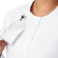 Women's Three-Pocket Scrub Jacket - LJ706 - White