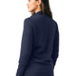 Women's Zip-Front Fleece Jacket - LJ708 - Navy