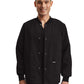 Unisex Snap Front Warm-Up Jacket - LJ709 - Black