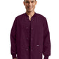 Unisex Snap Front Warm-Up Jacket - LJ709 - Wine