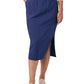 Women's Three-Pocket Skirt - LK603 - Navy