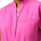 Women's One-Pocket Scrub Bodysuit - LO606 - Rose Violet