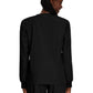 Unisex No-Pocket Crossover V-Neck Long-Sleeve Top - LT104 - Black