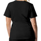 Women's 3-Pocket V-Neck Top - LT105 - Black