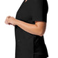Women's 3-Pocket V-Neck Top - LT105 - Black