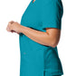 Women's 3-Pocket V-Neck Top - LT105 - Teal