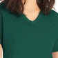 Women's 3-Pocket V-Neck Top - LT105 - Hunter