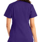 Women's 3-Pocket V-Neck Top - LT105 - Grape