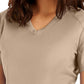 Women's 3-Pocket V-Neck Top - LT105 - Sandstone