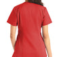 Women's 3-Pocket V-Neck Top - LT105 - True Red