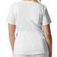 Women's 3-Pocket V-Neck Top - LT105 - White