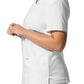 Women's 3-Pocket V-Neck Top - LT105 - White