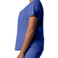 Women's 2-Pocket Back Princess Seamed V-Neck Top - LT107 - Ceil