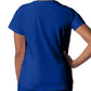 Women's 2-Pocket Back Princess Seamed V-Neck Top - LT107 - Galaxy
