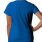 Women's 2-Pocket Back Princess Seamed V-Neck Top - LT107 - Royal